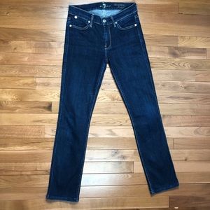 7 For All Mankind Modern Straight Jeans 27